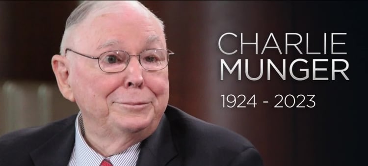 Rest in peace Charlie Munger